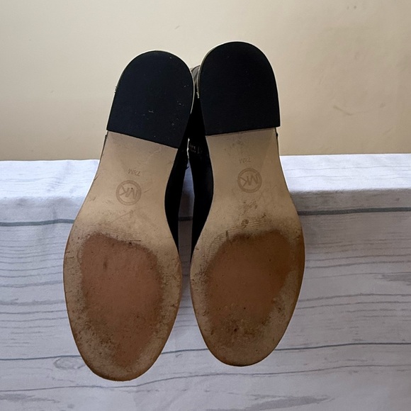 Michael Kors Black and Brown Over the Knee Boots - Picture 3 of 10